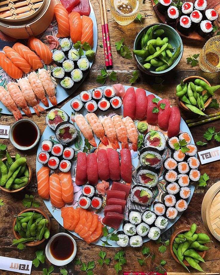 impreza sushi puzzle online