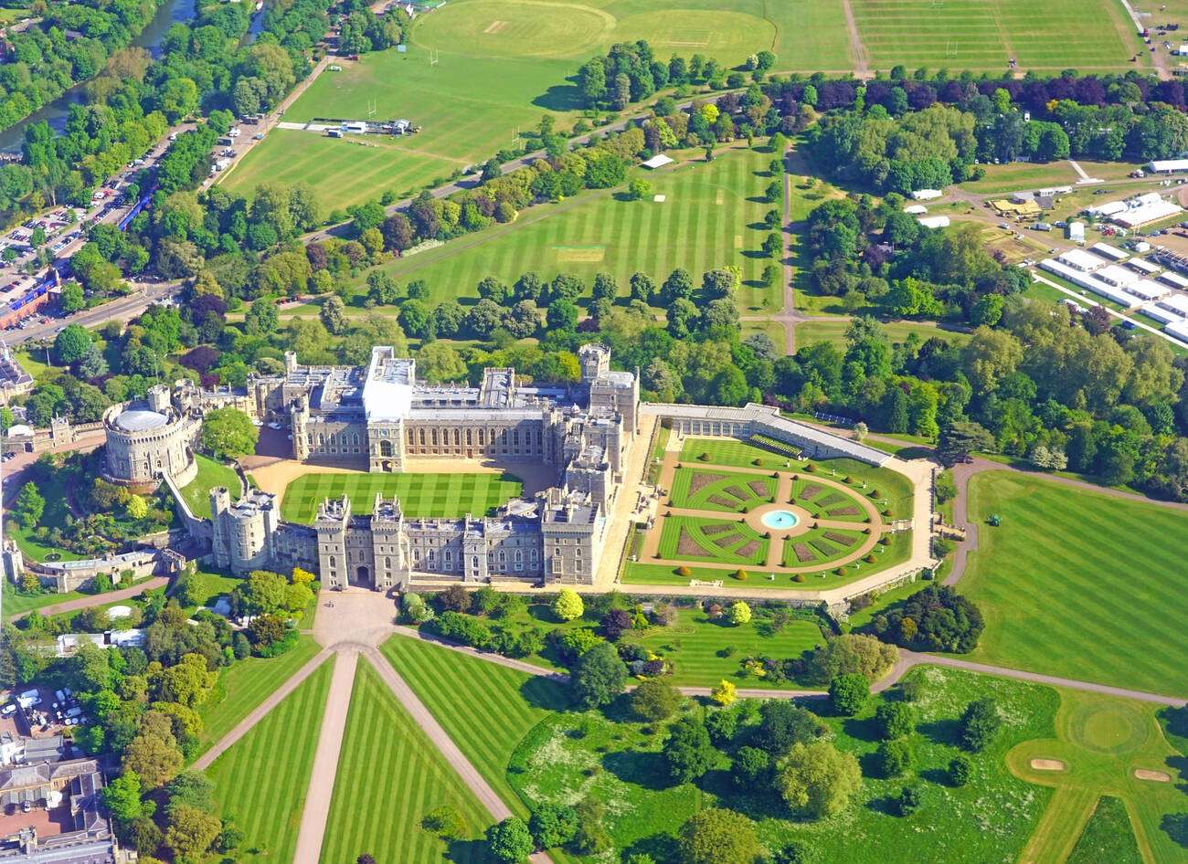 Zamek w Anglii puzzle online