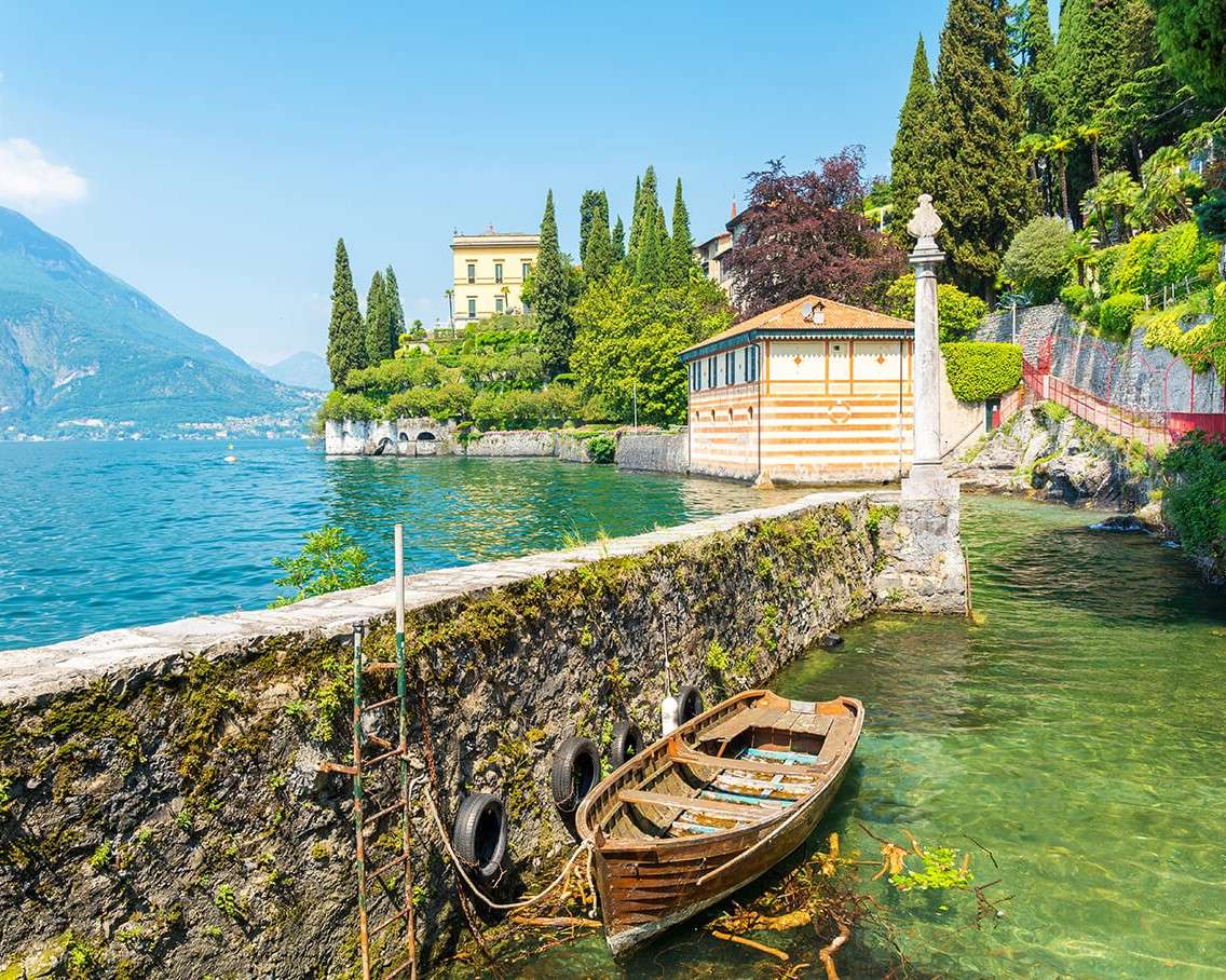 Wybrzeże jeziora Garda puzzle online