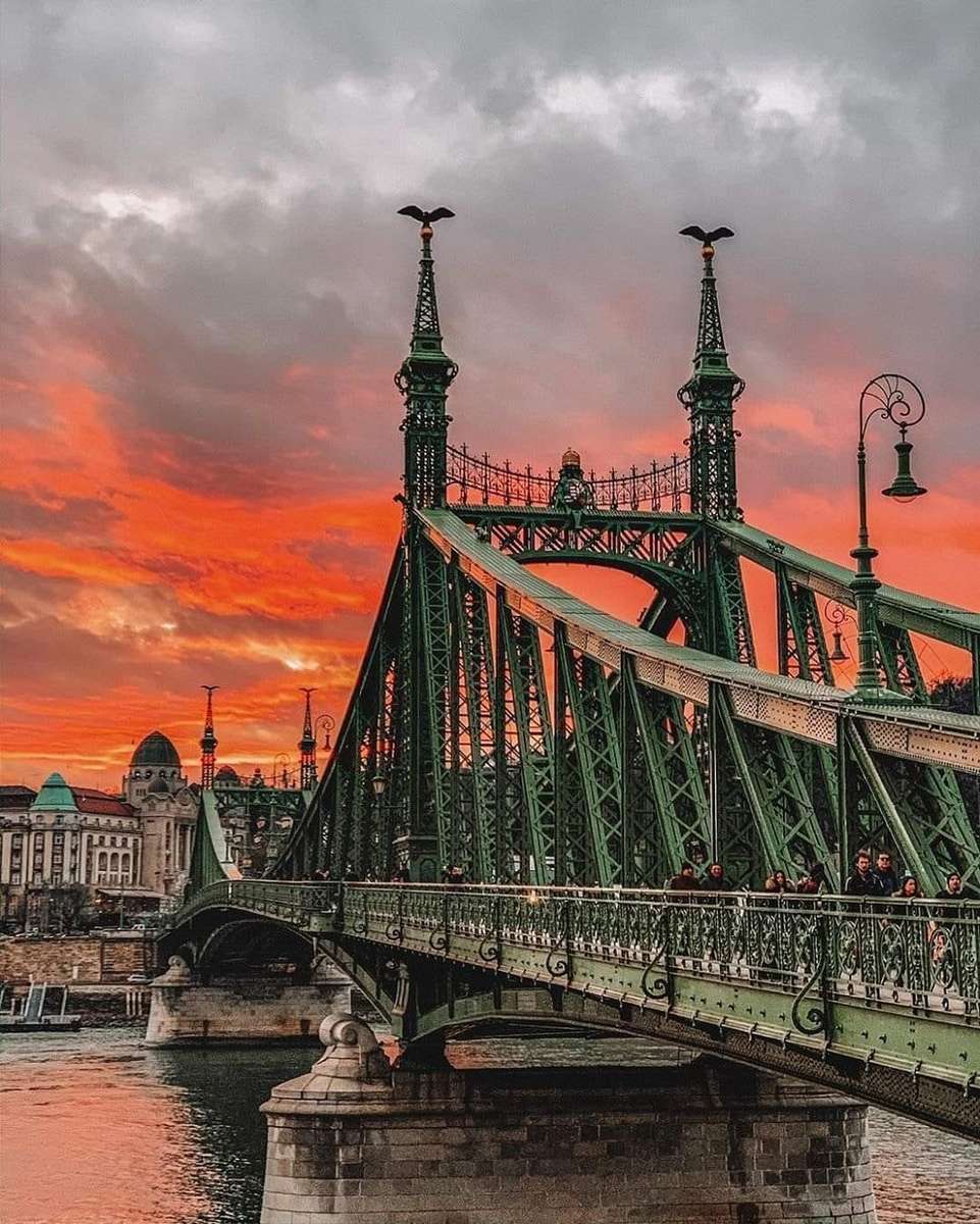 Liberty Bridge - Budapeszt - Węgry puzzle online