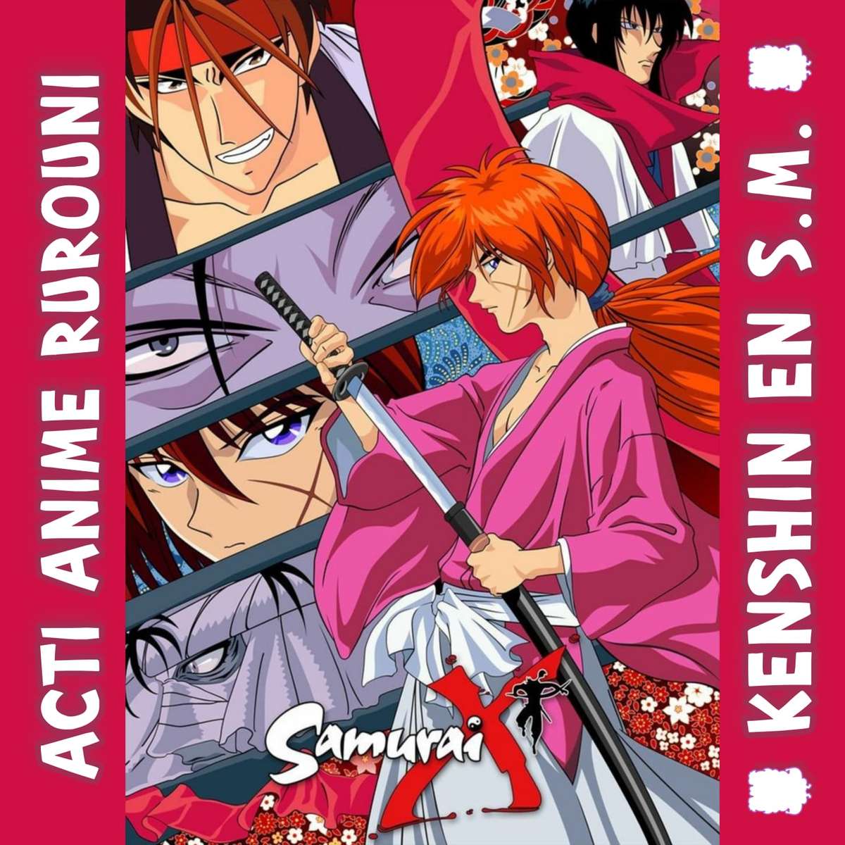 Acti Anime Rurouni Kenshin i SM puzzle online