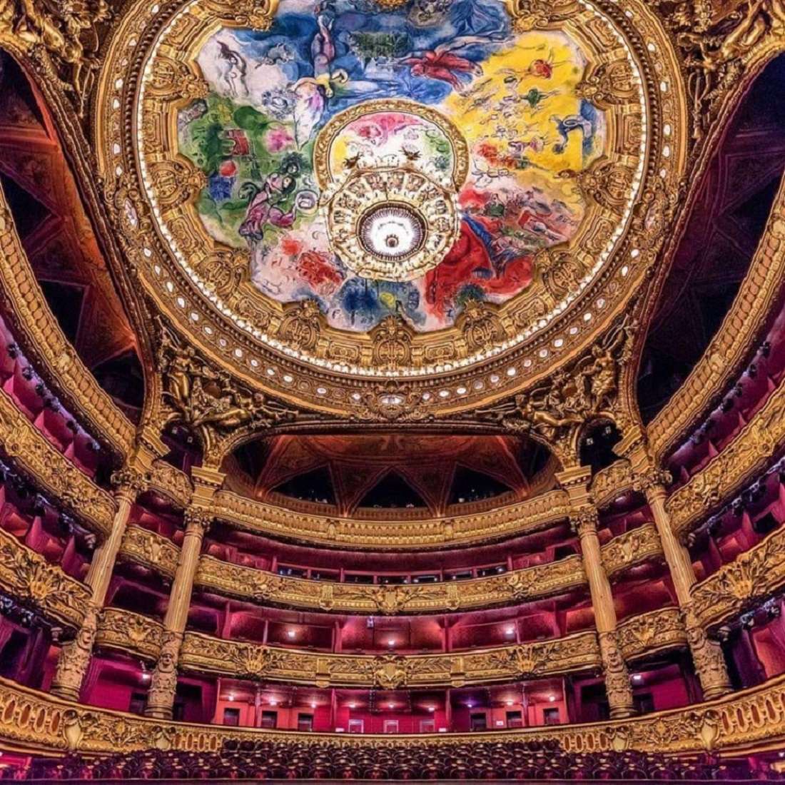 Opera Garnier - Paryż - Francja puzzle online