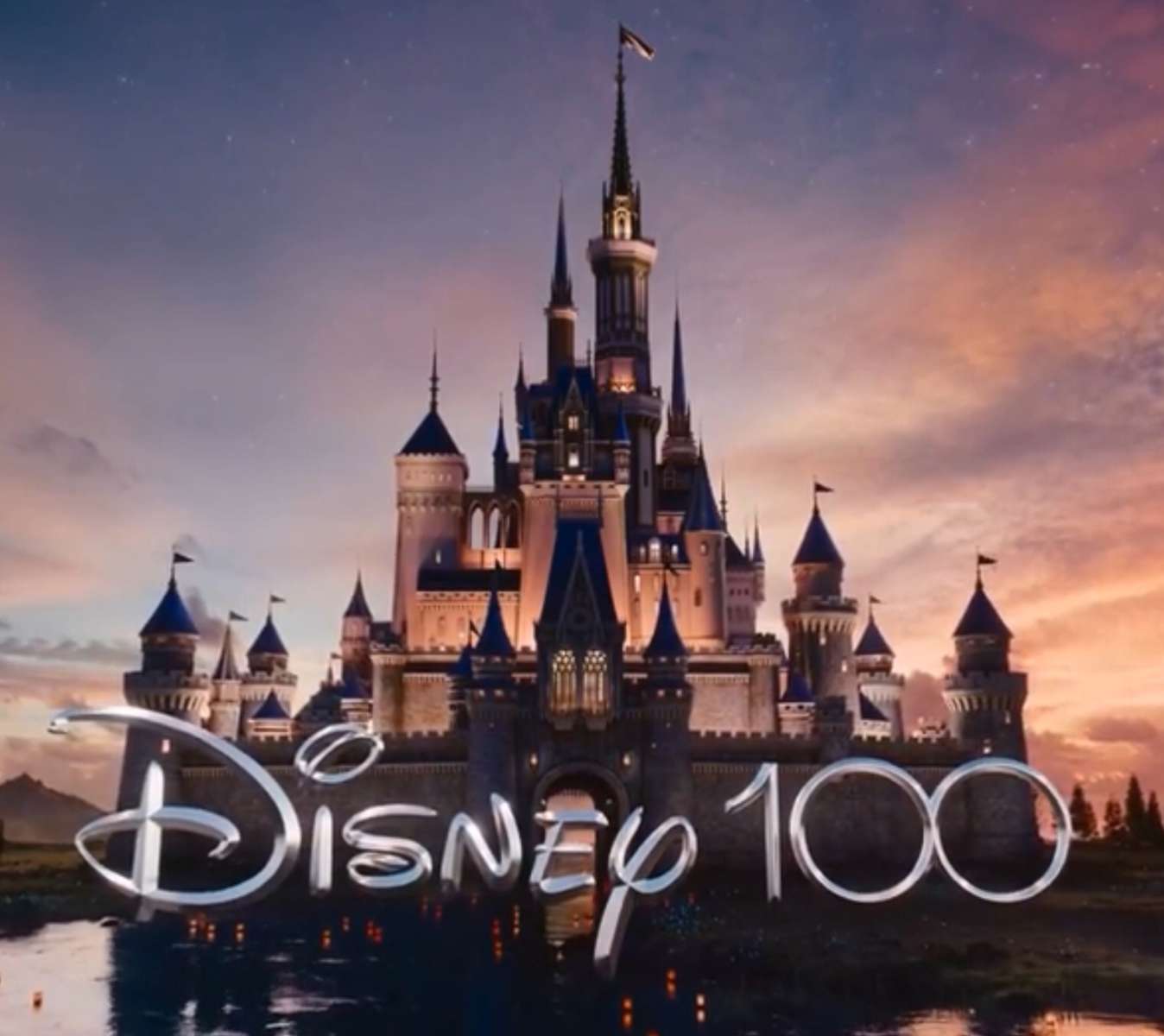 Logo Disneya 100❤️❤️❤️❤️❤️ puzzle online