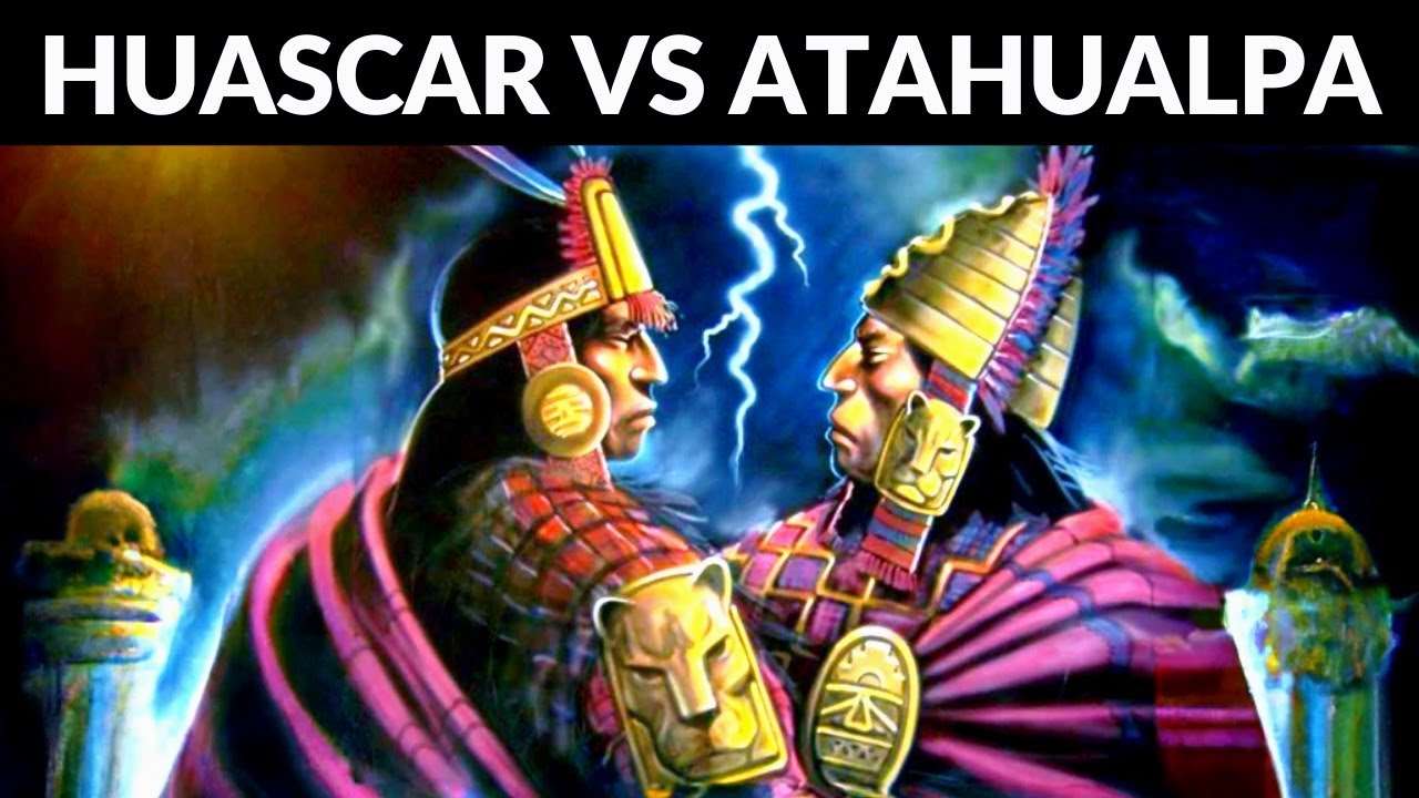 Wojna między Huáscarem a Atahualpą puzzle online