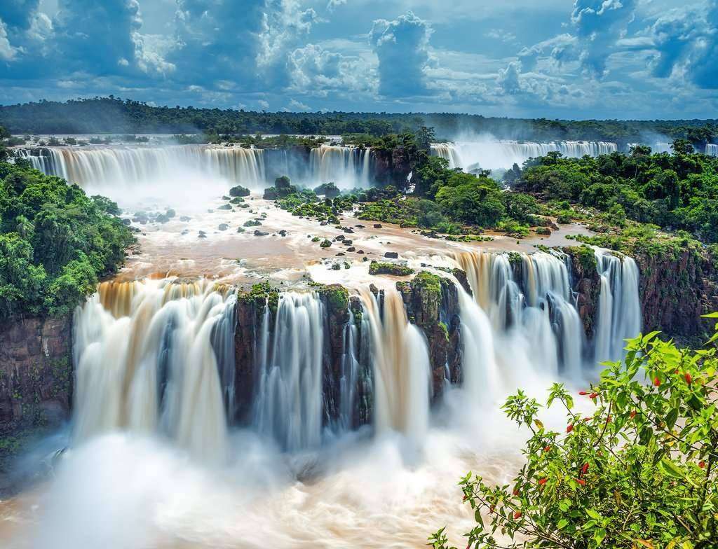 Wodospad Iguazu puzzle online
