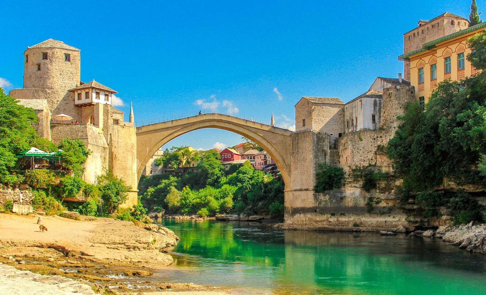 Kamienny Stary Most w Mostarze puzzle online