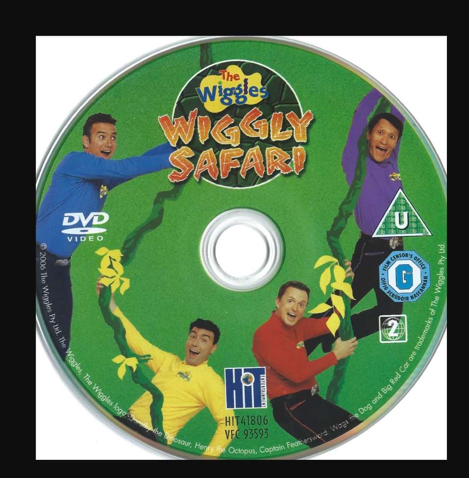 Wiggly Safari DVD 2000 Wiggles oryginał puzzle online