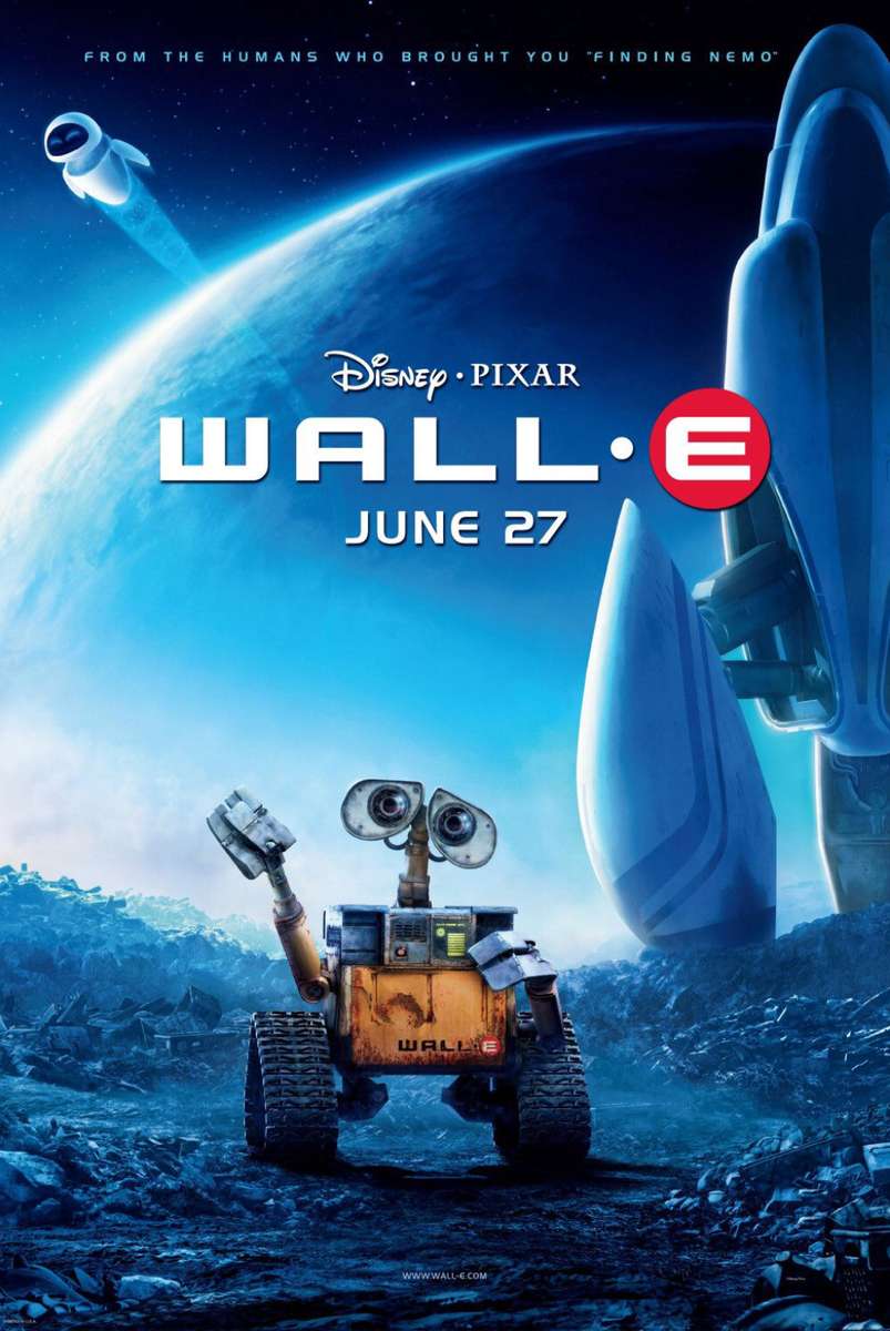 Disney and Pixar: WALL-E (plakat filmowy z 2008 r.) puzzle online