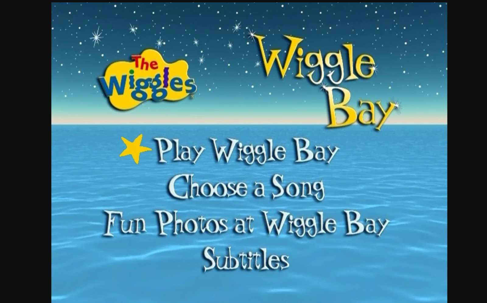 Menu DVD Wiggle Bay 2003 puzzle online