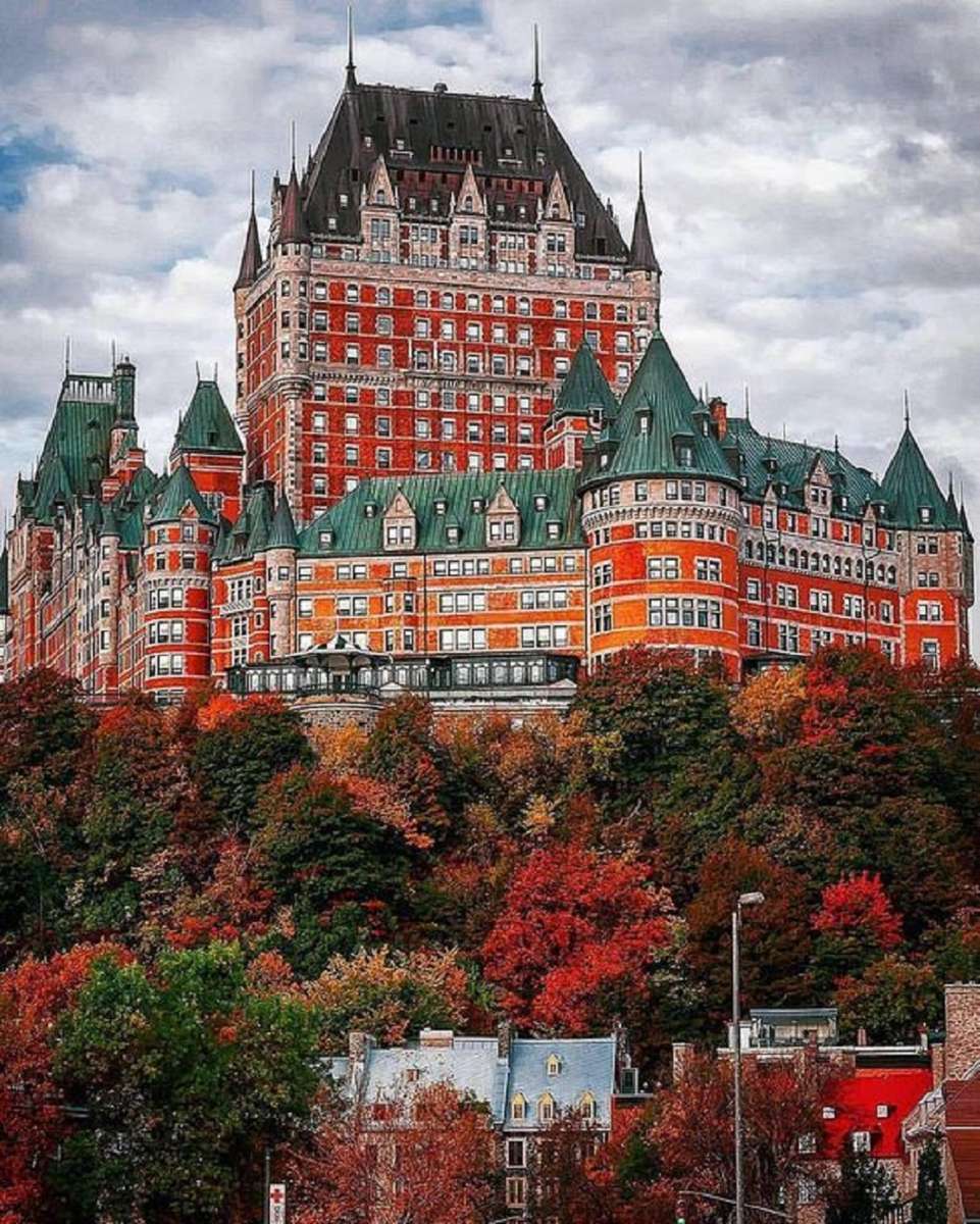 Hotel Frontenac - Quebec - Kanada puzzle online
