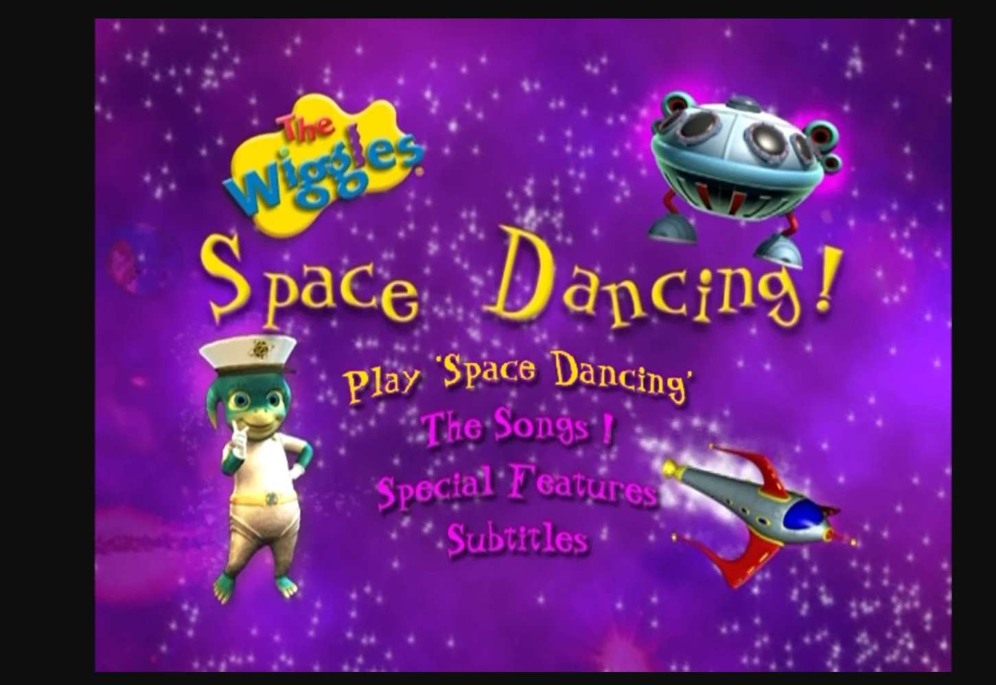 Space Dancing Menu DVD 2003 Wiggles puzzle online