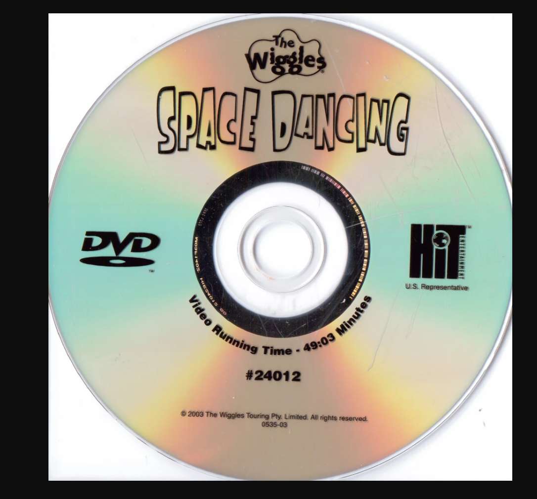 Wiggles Space Dancing 2003 DVD puzzle online