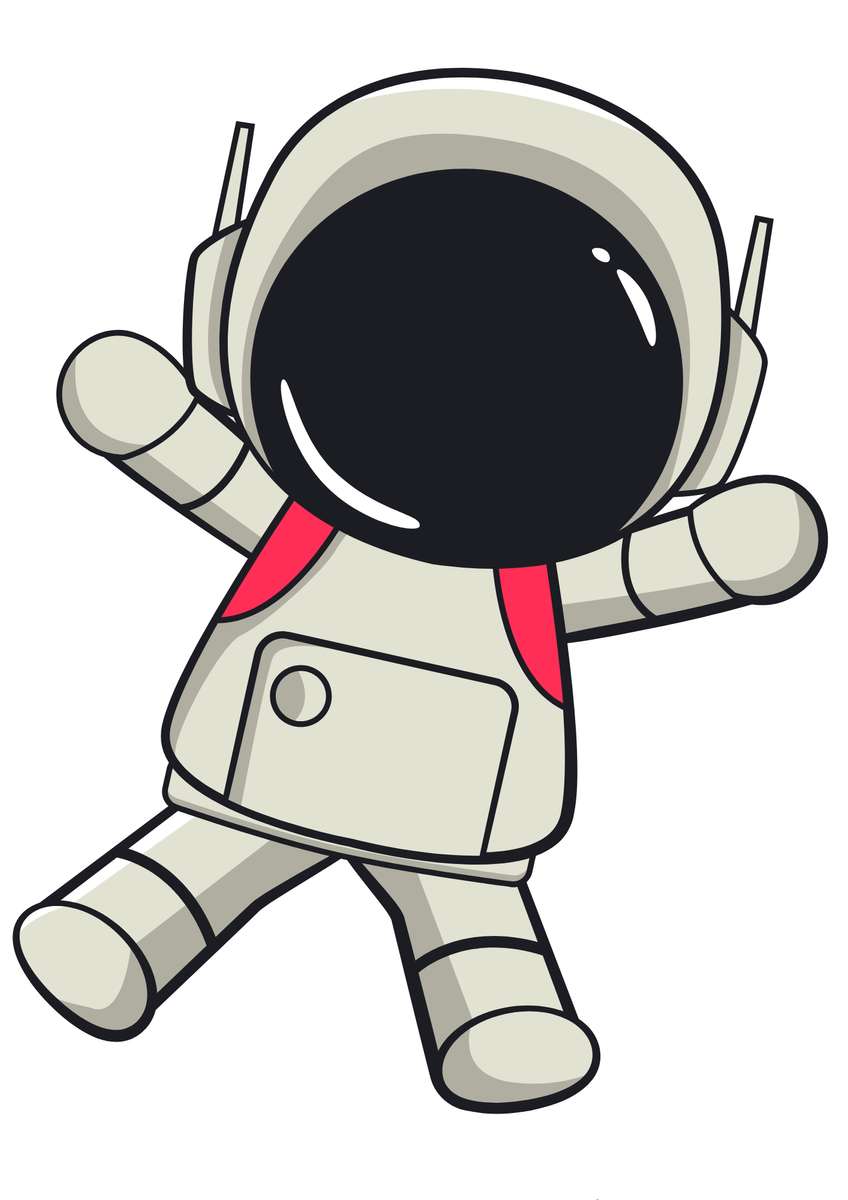 Astronauta puzzle online