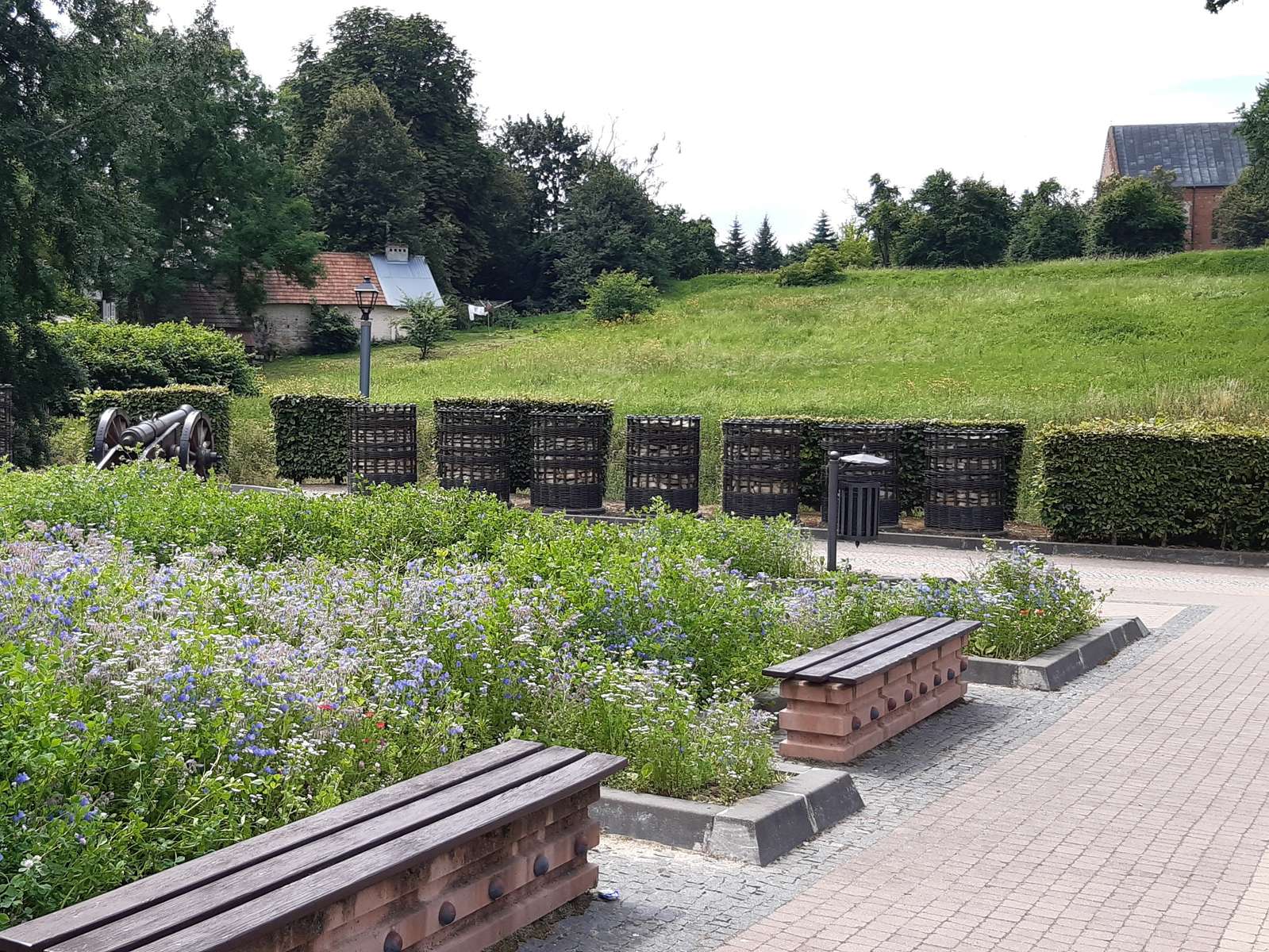 Park Piszczele w Sandomierzu puzzle online