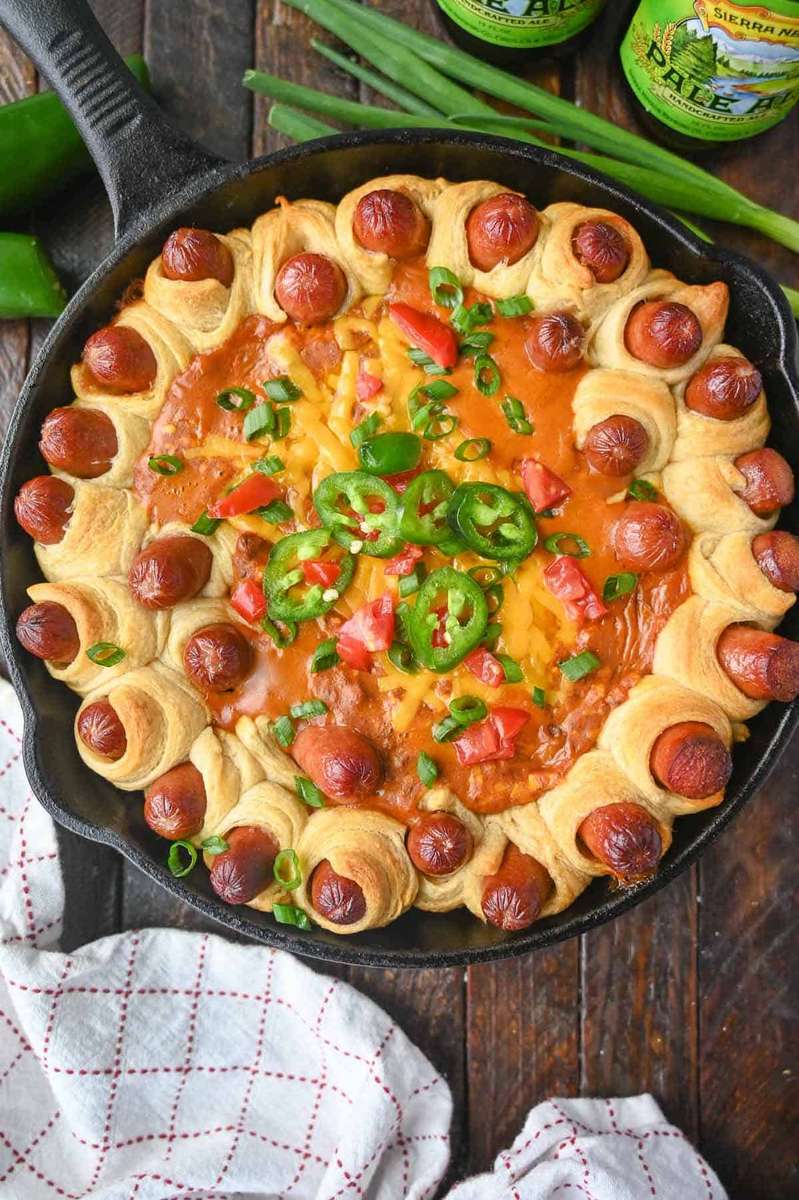 Chili Serowy Pies Dip puzzle online