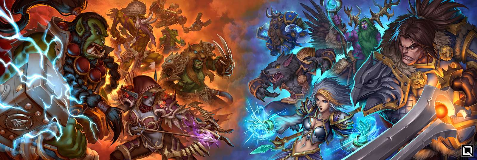 Warcraft Horda kontra Przymierze puzzle online