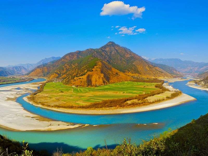 Rzeka Jangcy w Chinach puzzle online