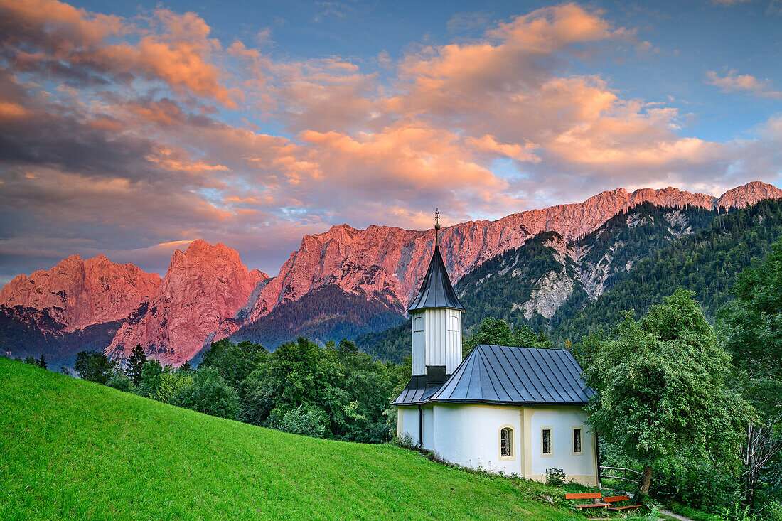 Antonius Chapel Wilder Kaiser Tirol Austria puzzle online