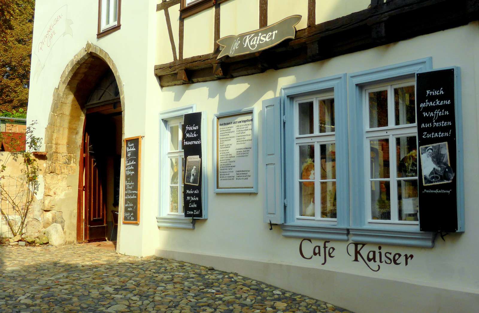 Cafe Kaiser, Quedlinburg puzzle online