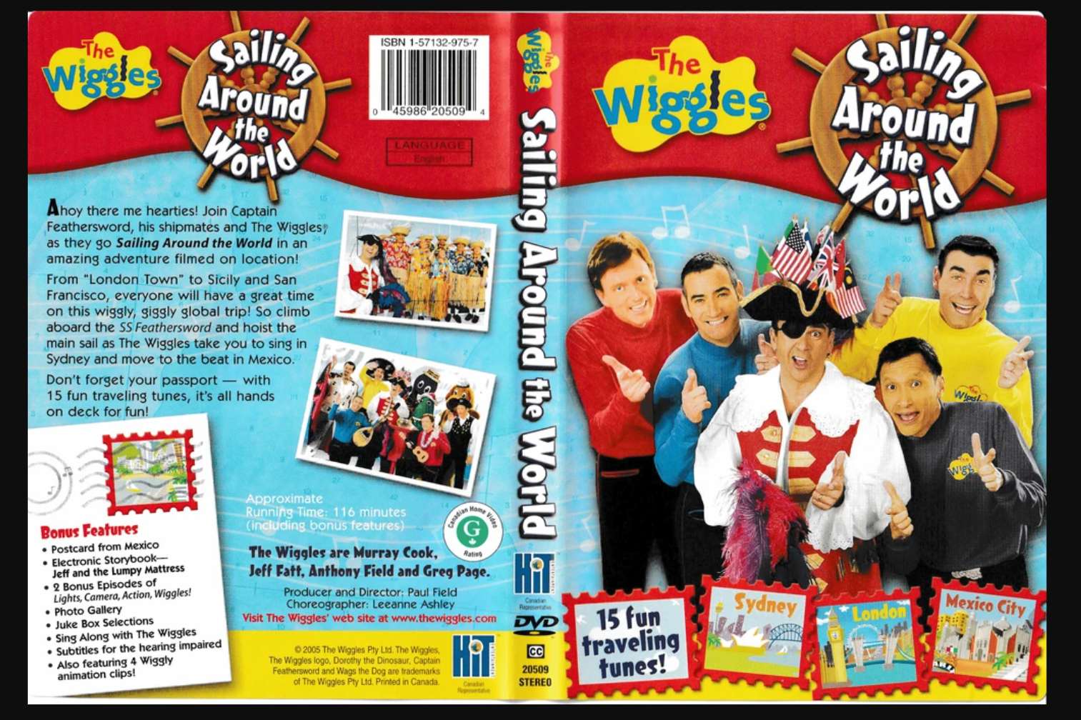 Żeglarstwo dookoła świata DVD 2005 Wiggles puzzle online