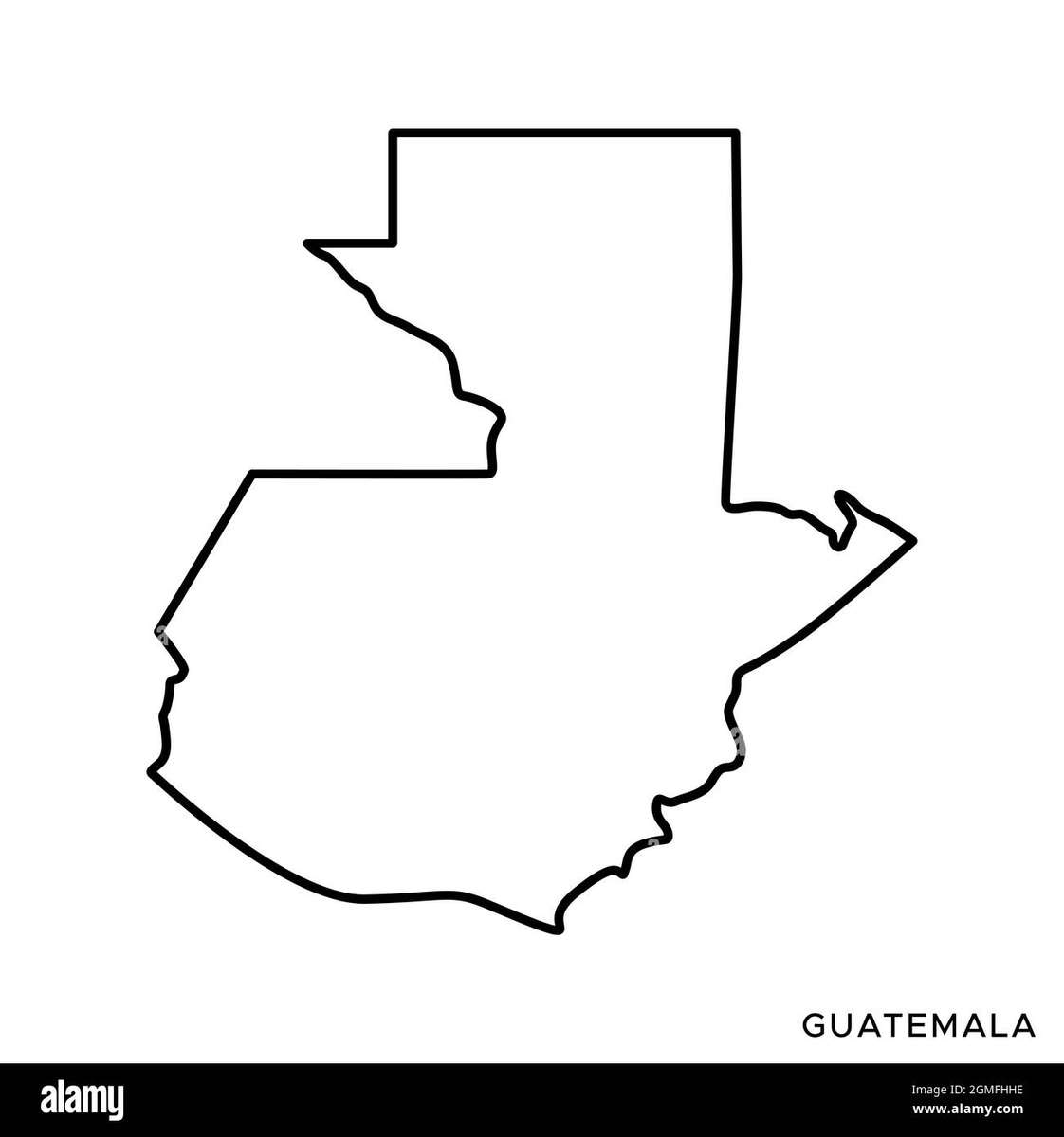 Mapa Republiki Gwatemali puzzle online