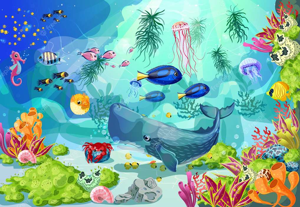 zwierzęta morskie puzzle online