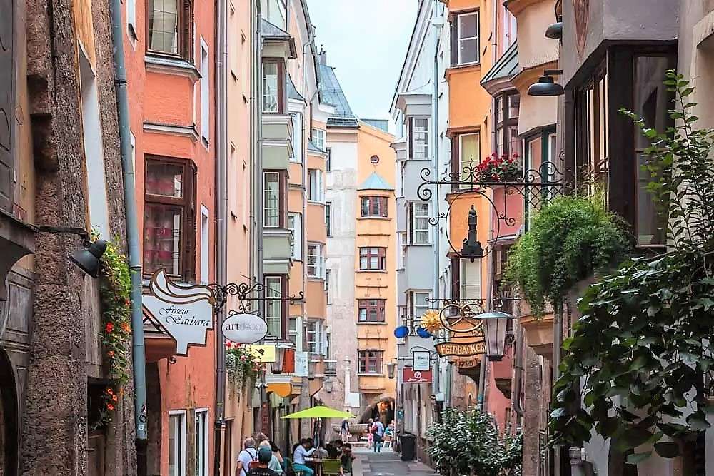 Innsbruck Tyrol Austria puzzle online