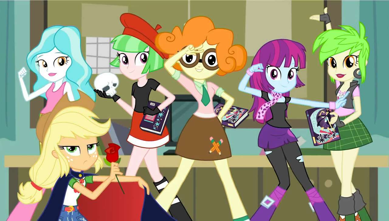 MLP EQG PUZZLE FACTORY. puzzle online