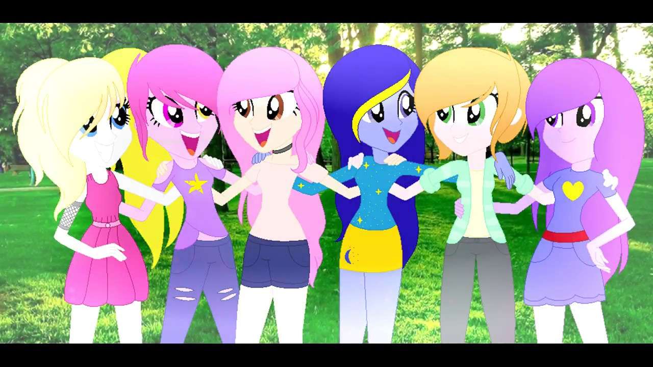 MLP EQG DZIEWCZYNY PUZZLE puzzle online