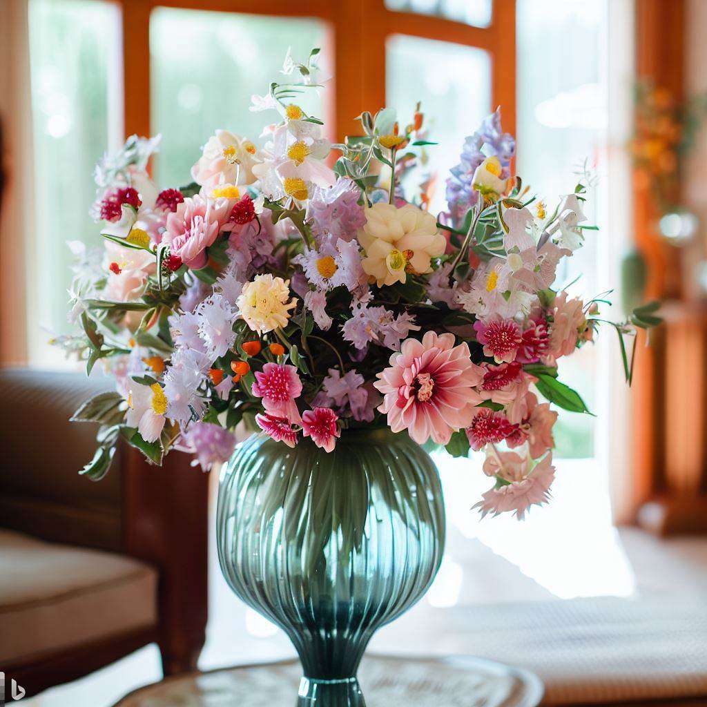 Piękny wazon na kwiaty puzzle online