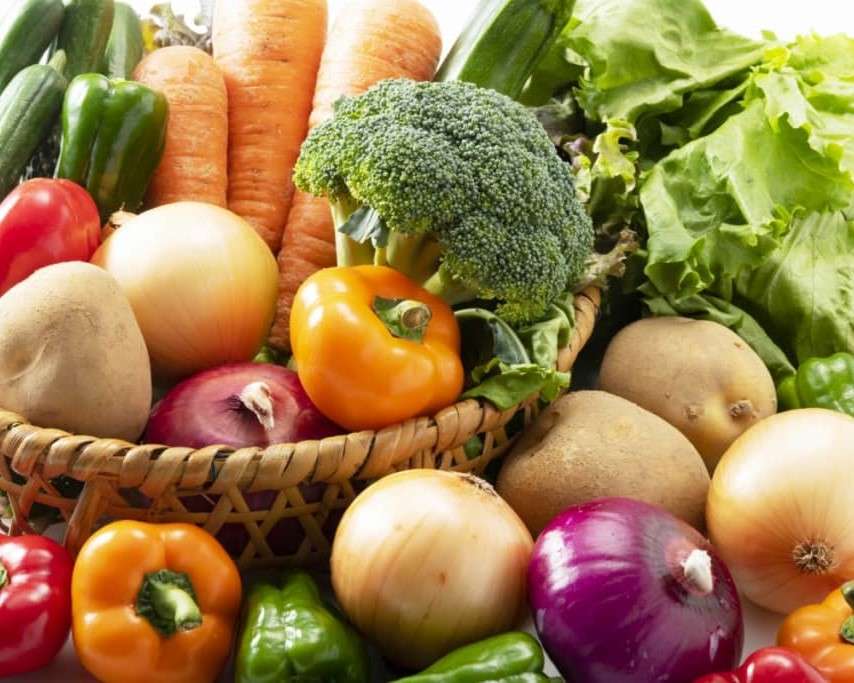 Zdrowe warzywa puzzle online