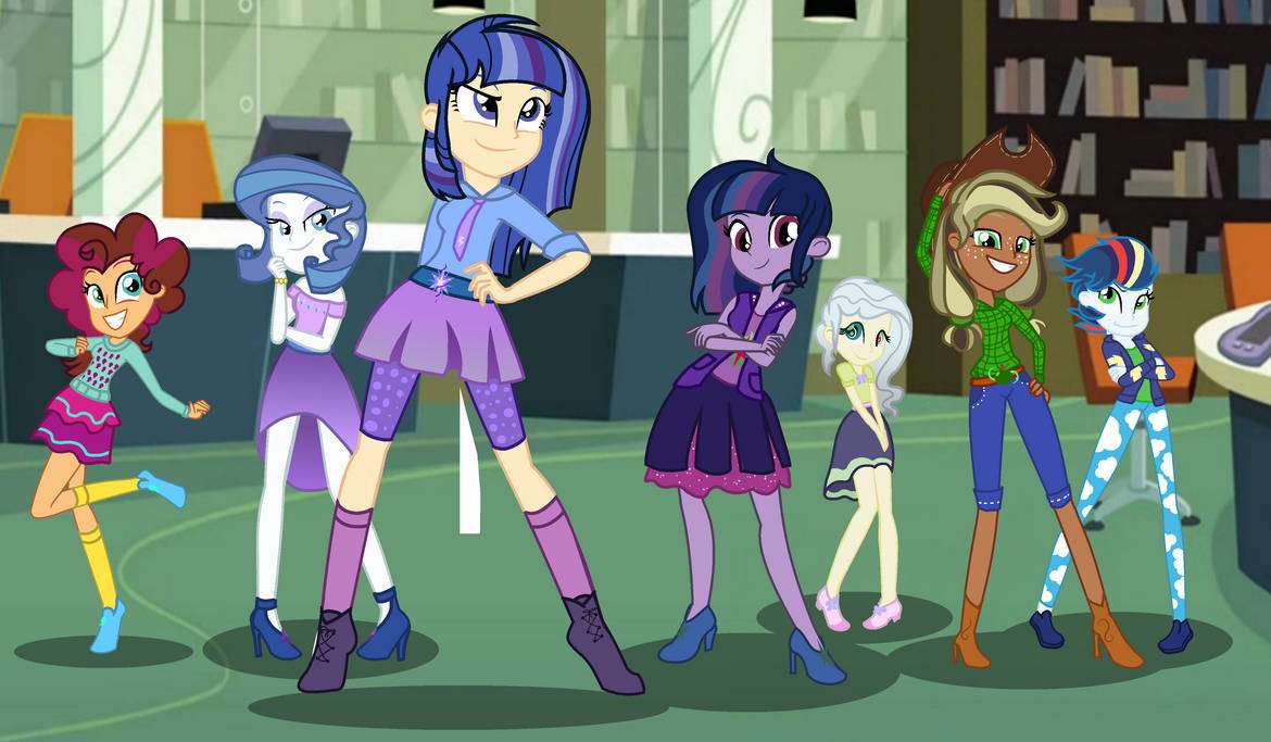 Mlp Eqg Dziewczyny Puzzle puzzle online