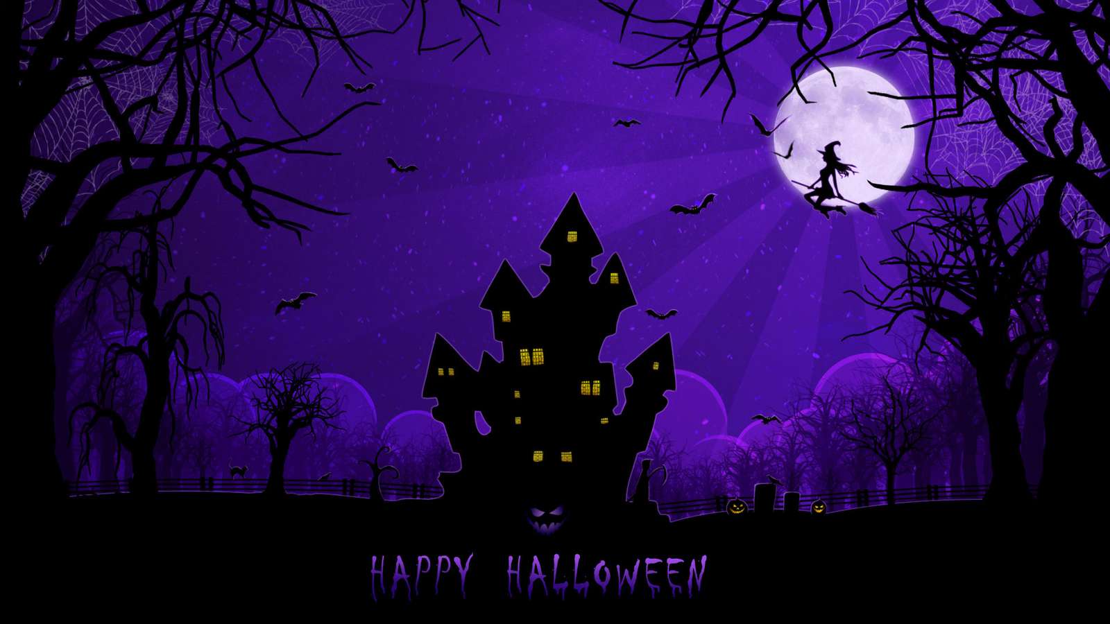 Wesołego Halloweenowego Domu puzzle online