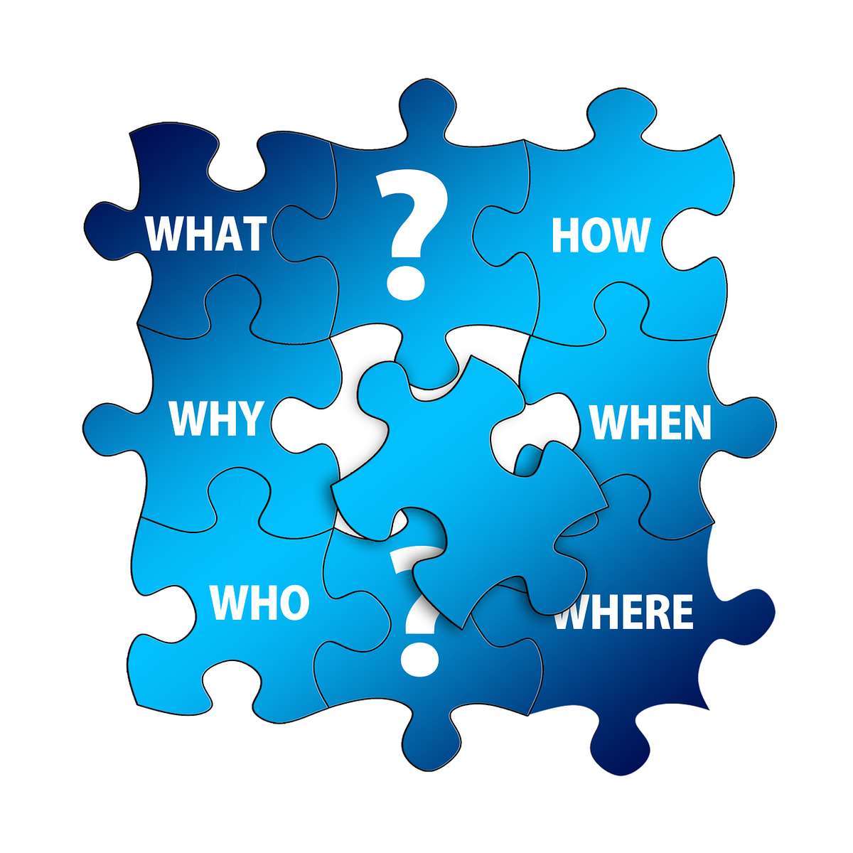 Pytania, Puzzle, Kto puzzle online