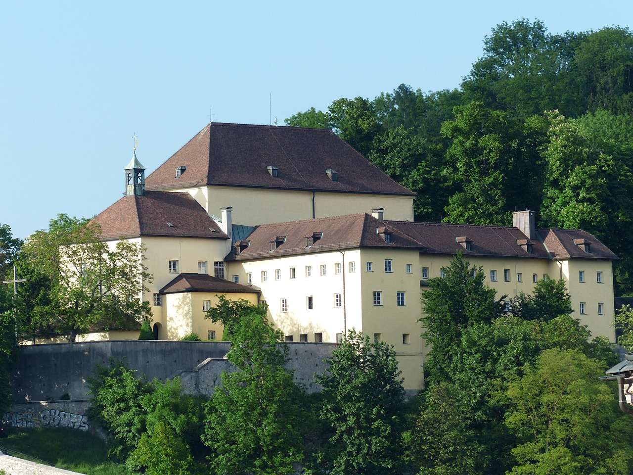 Salzburg Klasztor Kapucynów Austria puzzle online