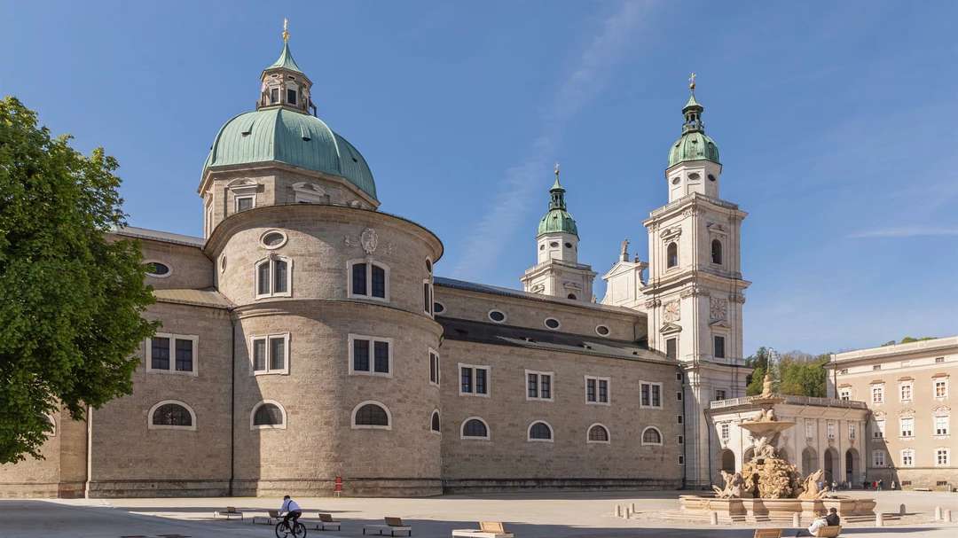 Miasto Salzburg Austria puzzle online