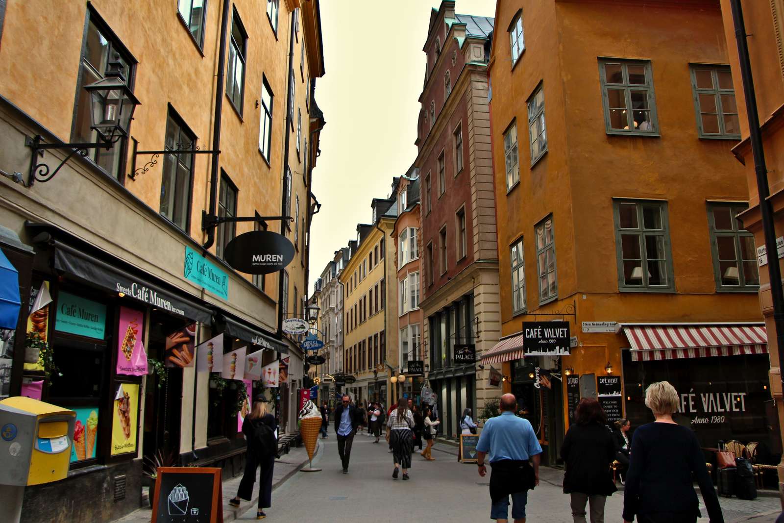 Gamlastan, Sztokholm, Szwecja puzzle online