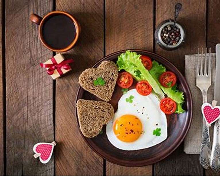 Jajko sadzone na śniadanie puzzle online