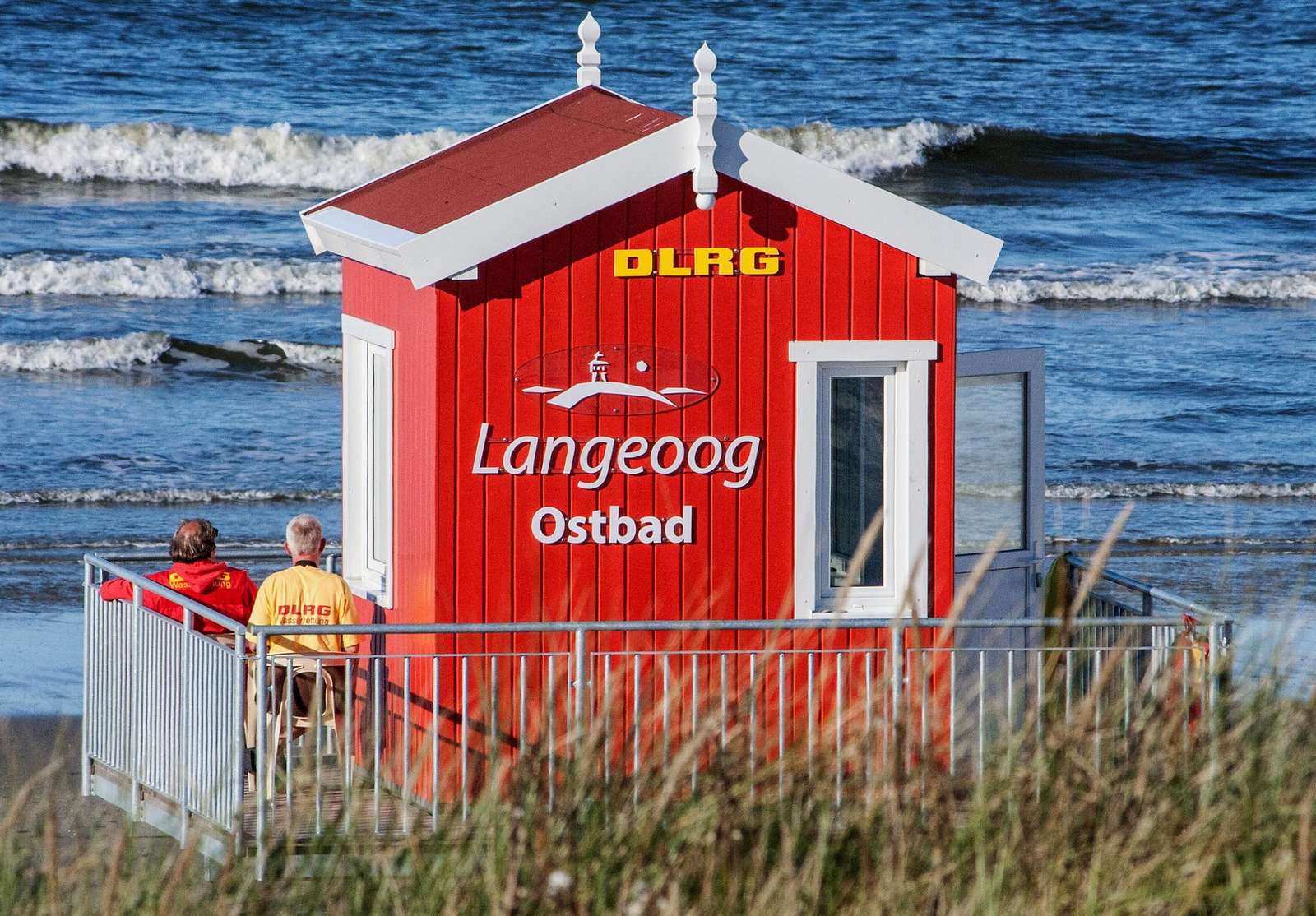 Budka ratowników na wyspie Langeoog puzzle online