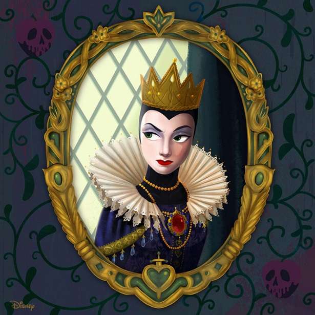 Zła królowa puzzle online