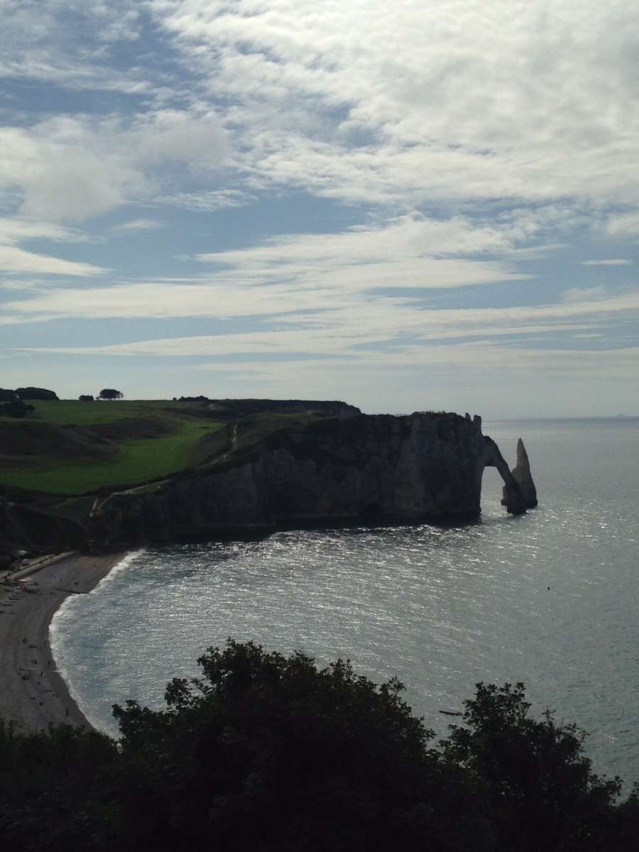 Etretat w Normandii puzzle online