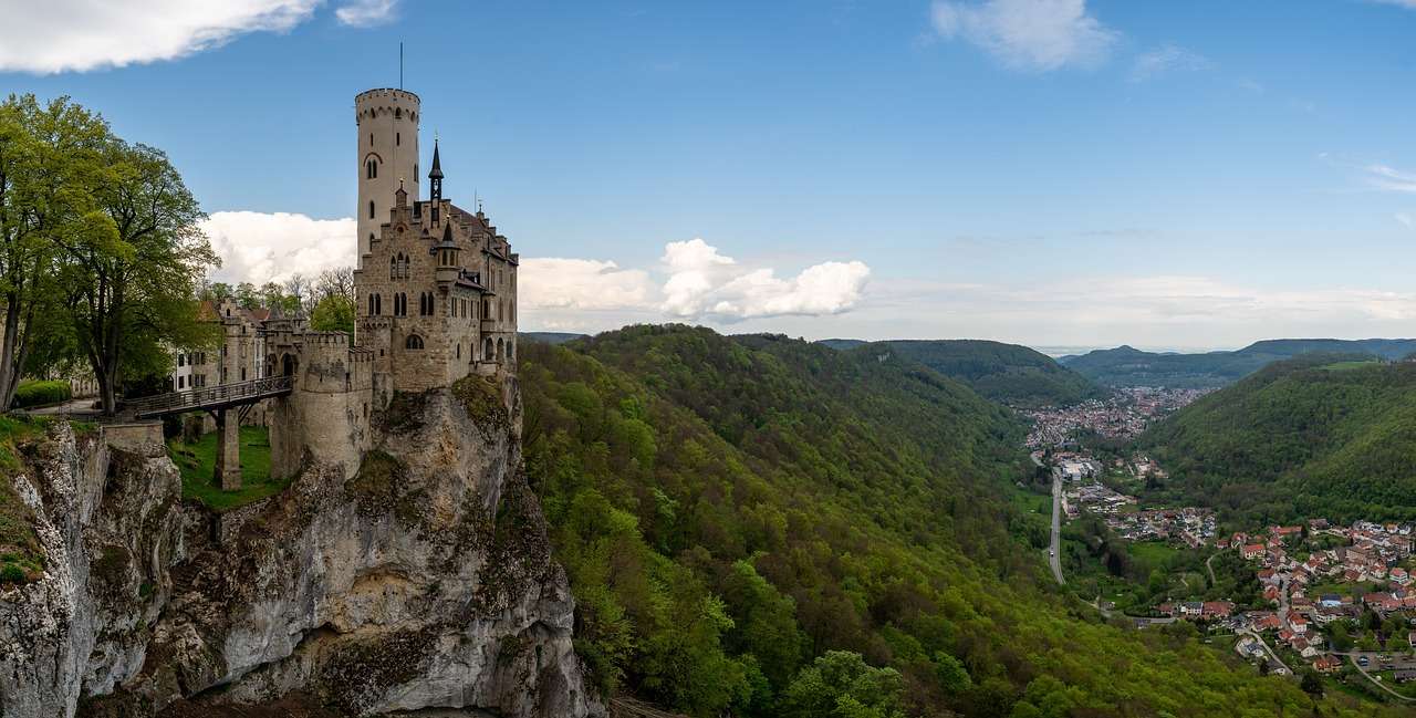 Zamek, średniowiecze puzzle online