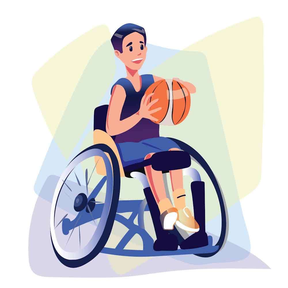Bankiet z wózkami inwalidzkimi puzzle online