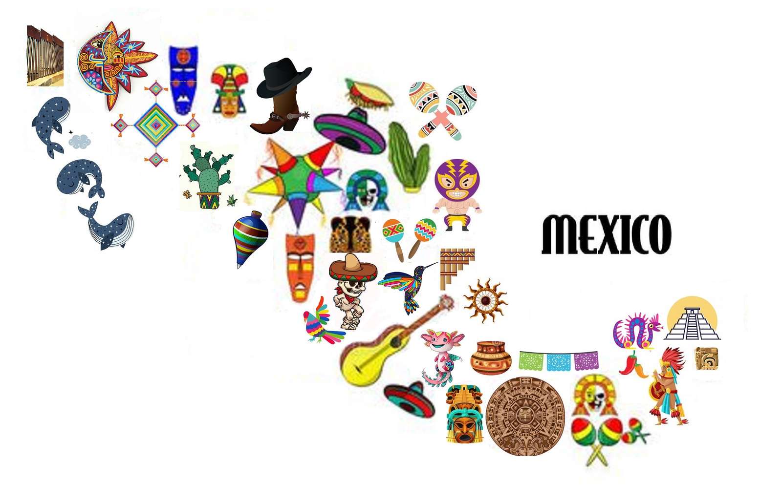 Różnorodność Meksyk puzzle online