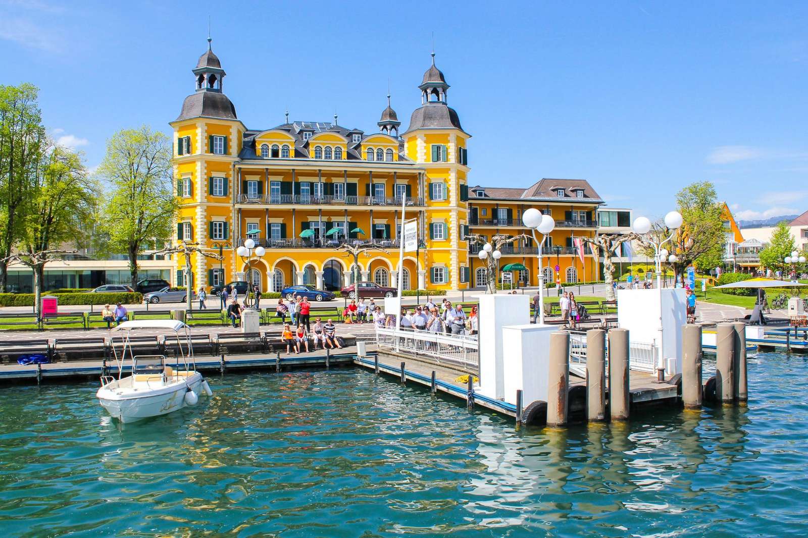 Velden Schlosshotel Karyntia Austria puzzle online