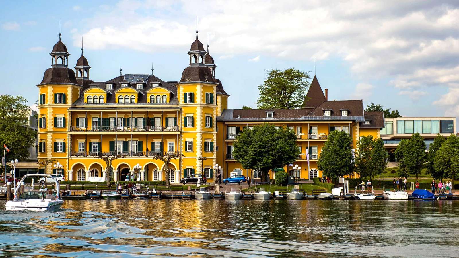 Velden Schlosshotel Karyntia Austria puzzle online