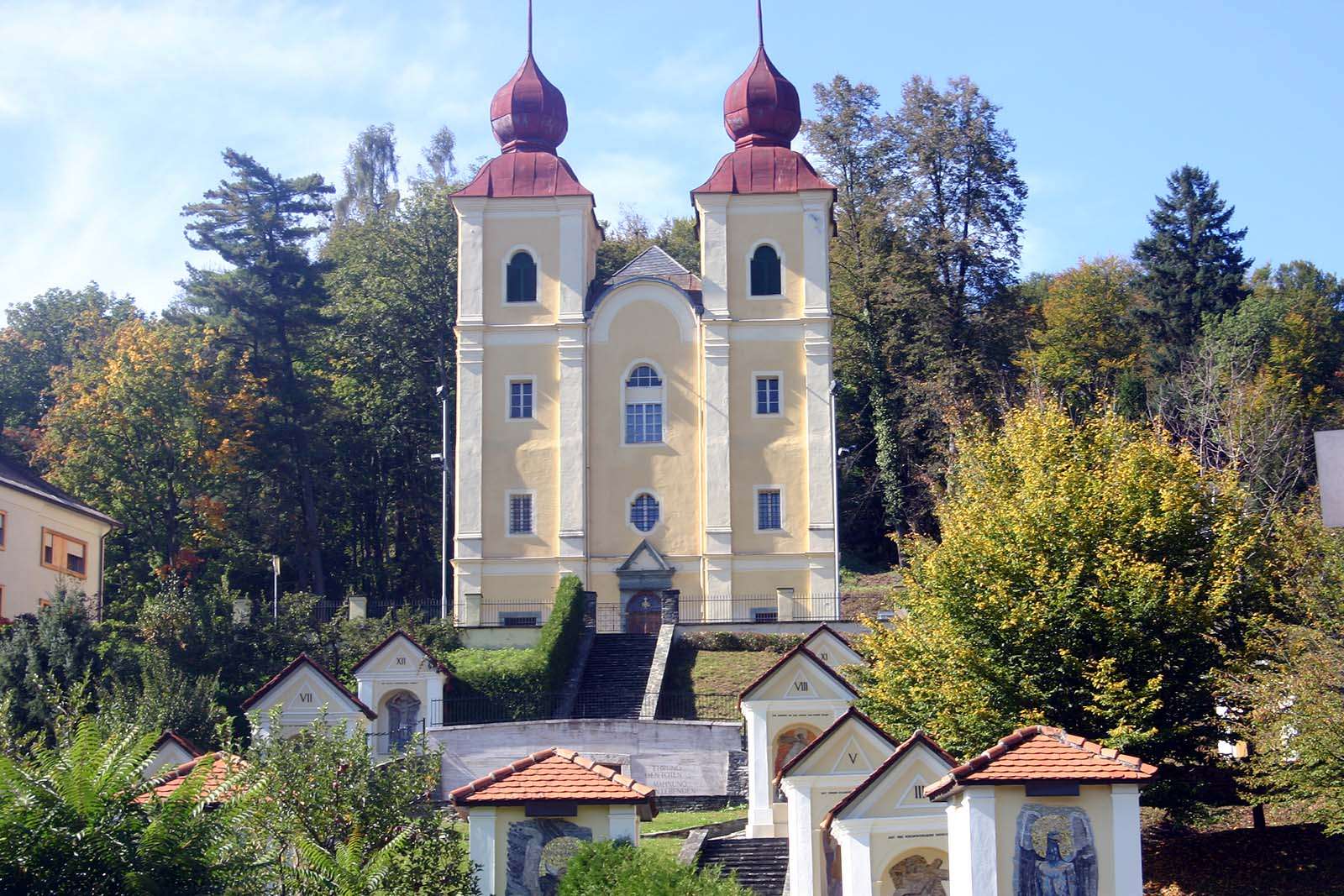 Klagenfurt Kreuzberglkirche Karyntia Austria puzzle online