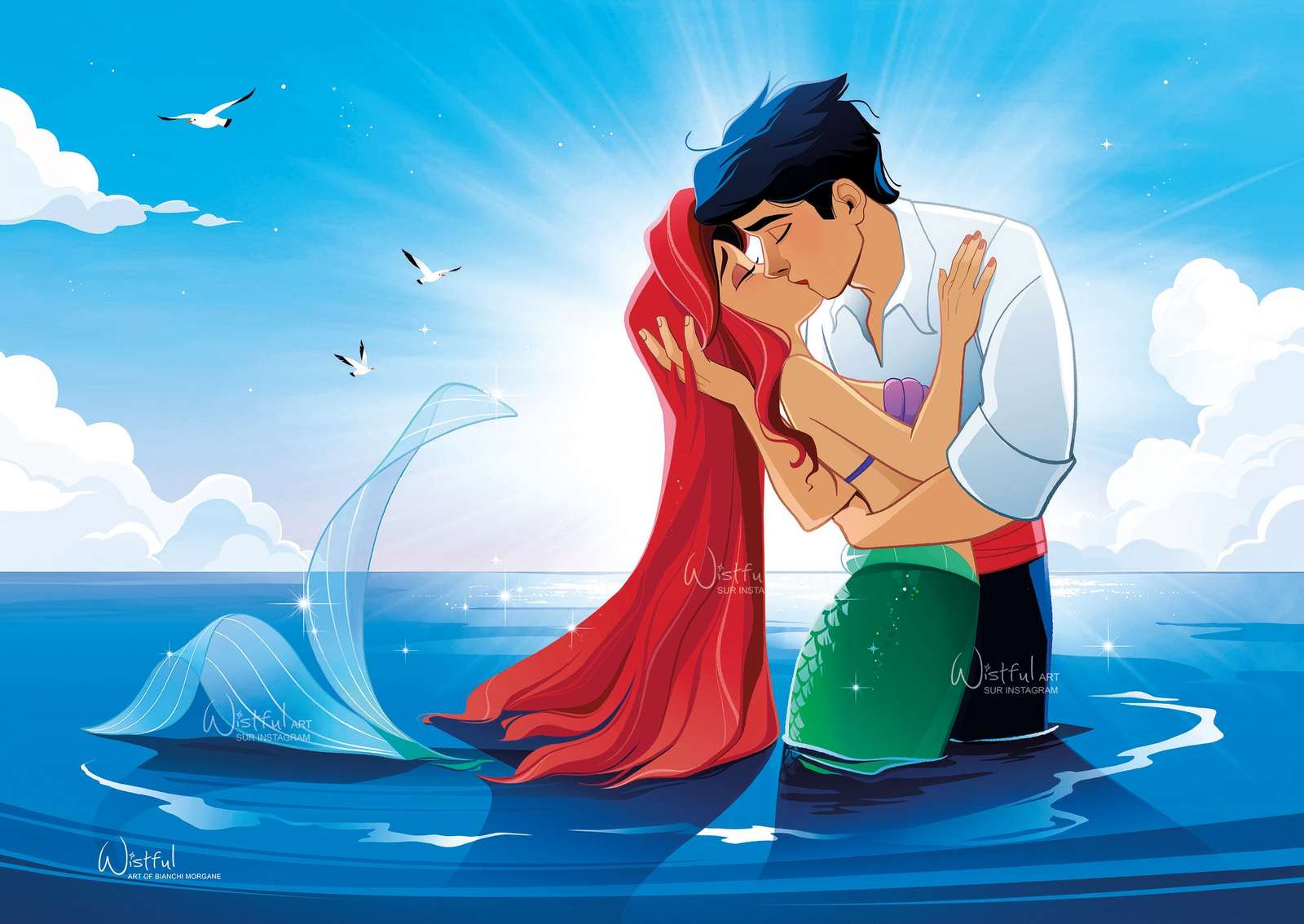 Eryk i Ariel puzzle online