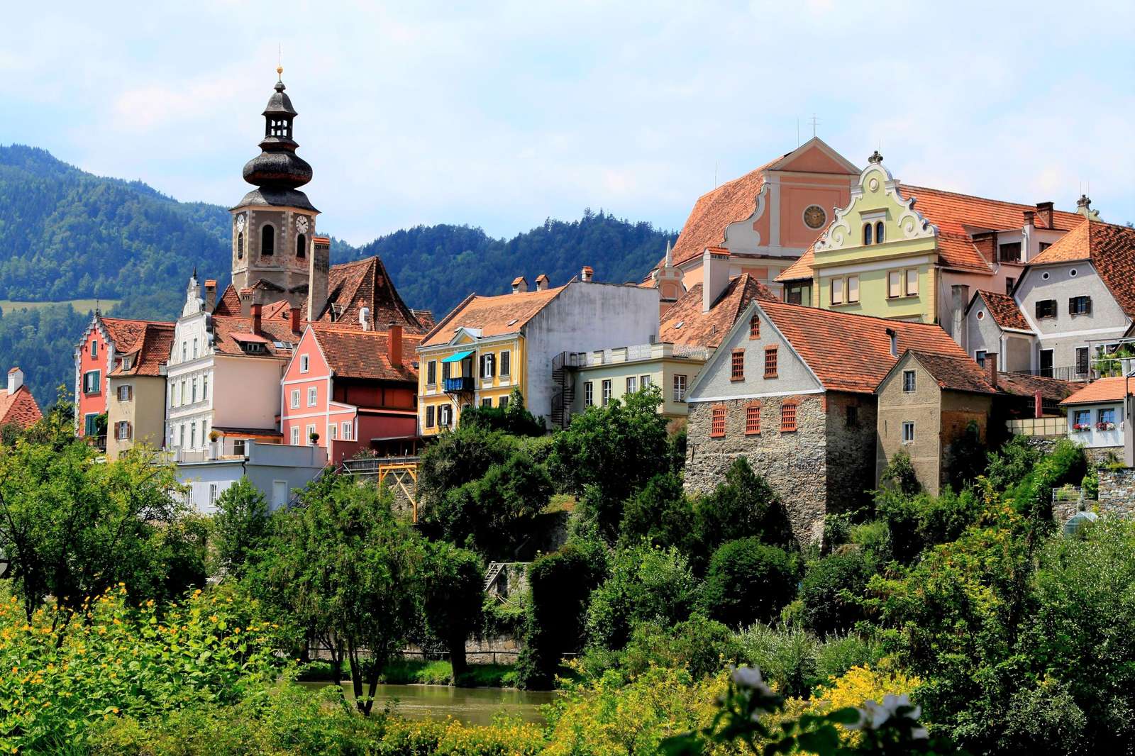 Frohnleiten Styria Austria puzzle online