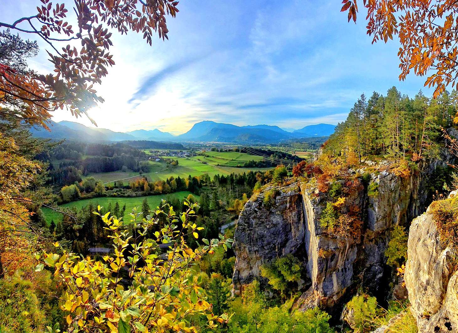 Cudowny krajobraz Karyntii (Austria) puzzle online